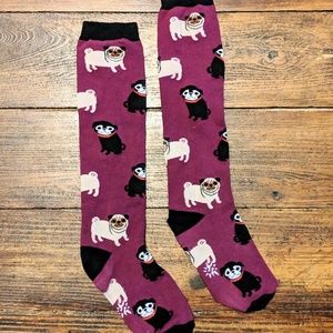 High pug socks